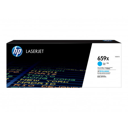 HP 659X HIGH YIELD CYAN ORG SUPL