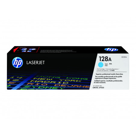 TONER CARTRIDGE 128A CYAN SUPL