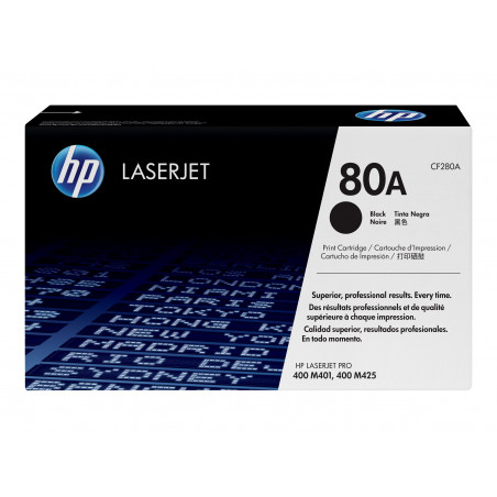 TONER CARTRIDGE 80A BLACK SUPL