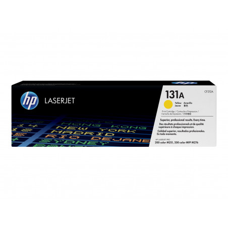 TONER CARTRIDGE 131A YELLOW SUPL