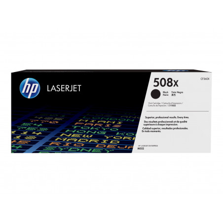 TONER CARTRIDGE 508X BLACK SUPL