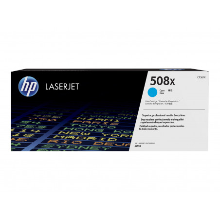 TONER CARTRIDGE 508X CYAN SUPL