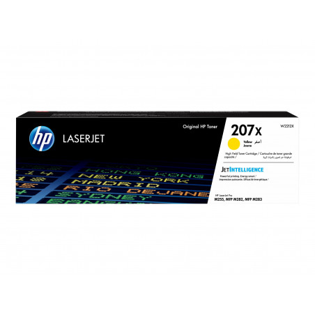 HP 207X YELLOW LASERJET TONER SUPL