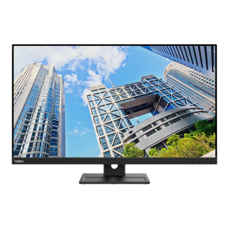 Lenovo ThinkVision E28u-20 - Monitor LED - 28" - 3840 x 2160 4K  60 Hz - IPS - 300 cd/m - 10001 - HDR10 - 4 ms - 2xHDMI Disp