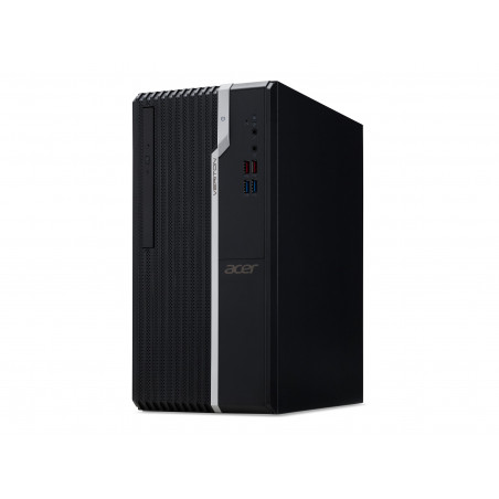 Acer Veriton S2 VS2690G - MDT - Core i5 12400 / 2.5 GHz - RAM 8 GB - SSD 256 GB - DVD SuperMulti - UHD Graphics 730 - GigE - WLA