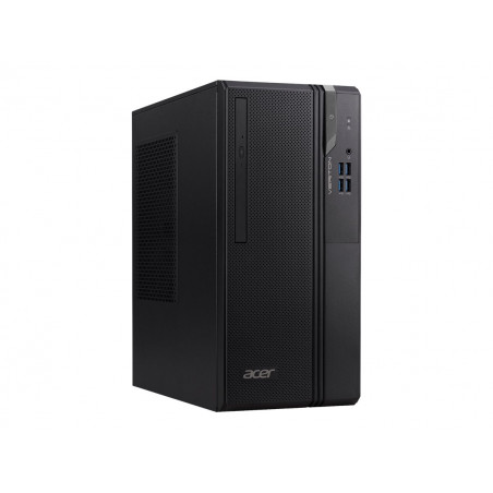 Acer Veriton S2 VS2690G - Mid tower - Core i5 12400 / 2.5 GHz - RAM 8 GB - SSD 256 GB - DVD SuperMulti - UHD Graphics 730 - GigE