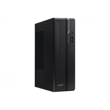 Acer Veriton X2 VX2690G - SFF - Core i3 12100 / 3.3 GHz - RAM 8 GB - SSD 256 GB - DVD SuperMulti - UHD Graphics 730 - GigE - WLA