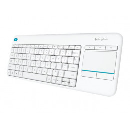 TECLADO K400 PLUS WHITE WRLS