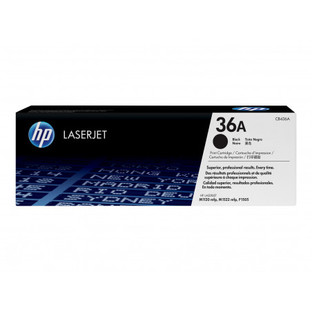 TONER CARTRIDGE 36A BLACK SUPL