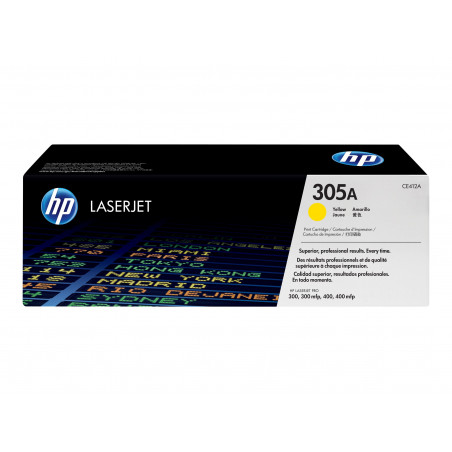 TONER CARTRIDGE 305A YELLOW SUPL