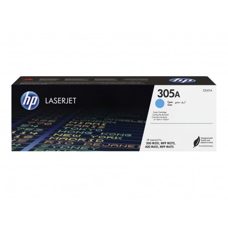 TONER CARTRIDGE 305A CYAN SUPL