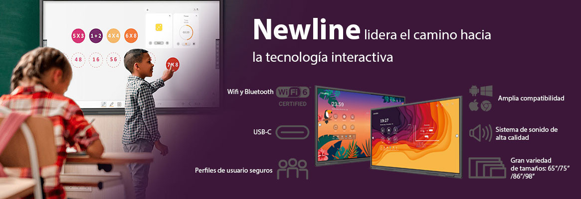 Newline lidera el camino hacia la tecnología interactiva